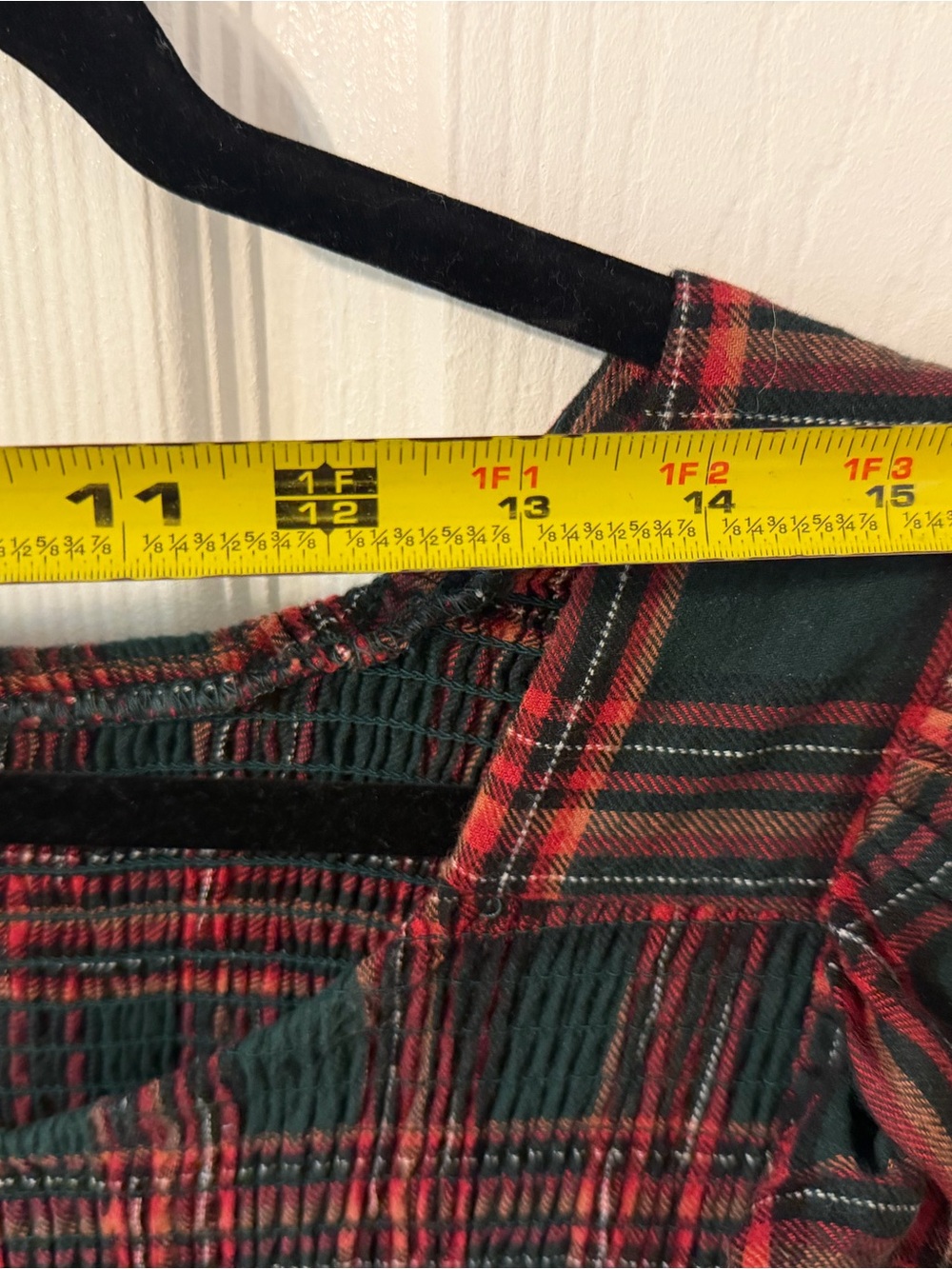 Ivy City Co. Hattie Midi Dress in Evergreen Plaid - Picture 3 of 5